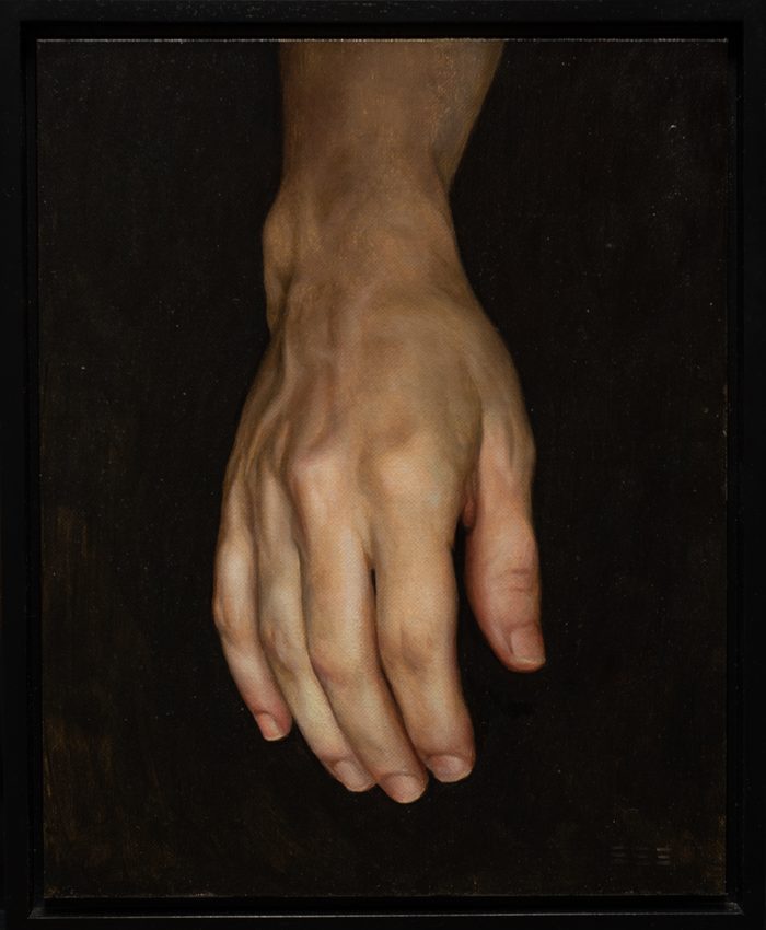 Surrender — oil on linen, 2025